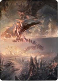 Needleverge Pathway Art Card - Art Series: Zendikar Rising - Magic: The Gathering card