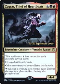 Zagras, Thief of Heartbeats - Prerelease Cards - Magic: The Gathering card