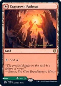Cragcrown Pathway - Prerelease Cards - Magic: The Gathering card