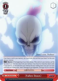 Fallen Down - Nazarick: Tomb of the Undead - Weiss Schwarz card