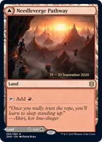 Needleverge Pathway - Prerelease Cards - Magic: The Gathering card