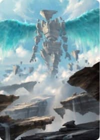 Celestial Colonnade Art Card - Art Series: Zendikar Rising - Magic: The Gathering card