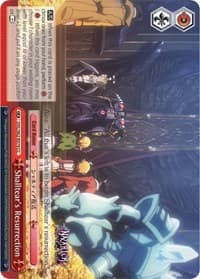 Shalltear's Resurrection - Nazarick: Tomb of the Undead - Weiss Schwarz card