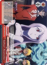 Shalltear's Resurrection (RRR) - Nazarick: Tomb of the Undead - Weiss Schwarz card