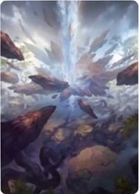 Prismatic Vista Art Card - Art Series: Zendikar Rising - Magic: The Gathering card