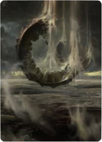 Wasteland Art Card - Art Series: Zendikar Rising - Magic: The Gathering card