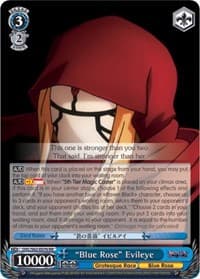 "Blue Rose" Evileye - Nazarick: Tomb of the Undead - Weiss Schwarz card