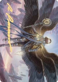 Angel of Destiny Art Card (Gold-Stamped Signature) - Art Series: Zendikar Rising - Magic: The Gathering card