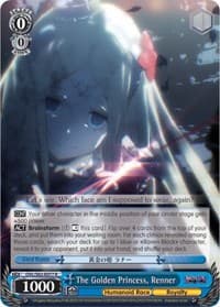The Golden Princess, Renner - Nazarick: Tomb of the Undead - Weiss Schwarz card