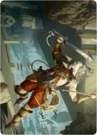 Cliffhaven Sell-Sword Art Card - Art Series: Zendikar Rising - Magic: The Gathering card