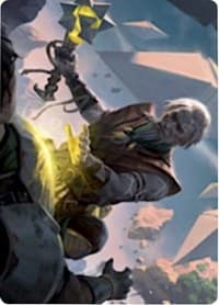 Expedition Healer Art Card - Art Series: Zendikar Rising - Magic: The Gathering card
