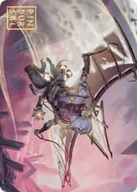 Kitesail Cleric Art Card (Gold-Stamped Signature) - Art Series: Zendikar Rising - Magic: The Gathering card