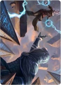 Nahiri's Binding Art Card - Art Series: Zendikar Rising - Magic: The Gathering card