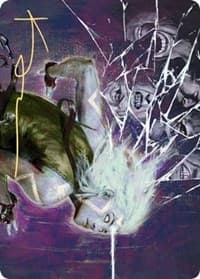 Anticognition Art Card (Gold-Stamped Signature) - Art Series: Zendikar Rising - Magic: The Gathering card
