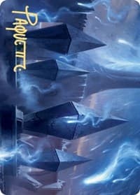 Sea Gate Restoration Art Card (Gold-Stamped Signature) - Art Series: Zendikar Rising - Magic: The Gathering card