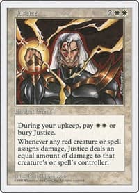 Justice - Fifth Edition - Magic: The Gathering card