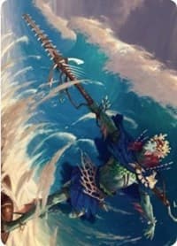 Tazeem Roilmage Art Card - Art Series: Zendikar Rising - Magic: The Gathering card