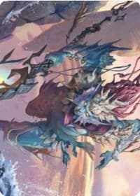 Umara Wizard Art Card - Art Series: Zendikar Rising - Magic: The Gathering card