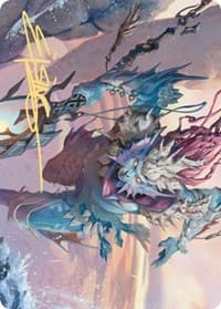 Umara Wizard Art Card (Gold-Stamped Signature) - Art Series: Zendikar Rising - Magic: The Gathering card