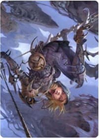 Blackbloom Rogue Art Card - Art Series: Zendikar Rising - Magic: The Gathering card
