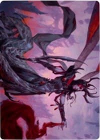 Drana, the Last Bloodchief Art Card - Art Series: Zendikar Rising - Magic: The Gathering card