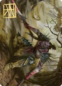 Highborn Vampire Art Card (Gold-Stamped Signature) - Art Series: Zendikar Rising - Magic: The Gathering card