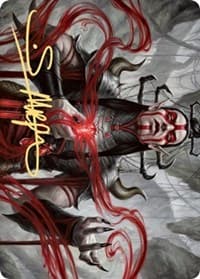 Malakir Blood-Priest Art Card (Gold-Stamped Signature) - Art Series: Zendikar Rising - Magic: The Gathering card