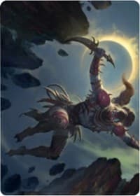 Nighthawk Scavenger Art Card - Art Series: Zendikar Rising - Magic: The Gathering card