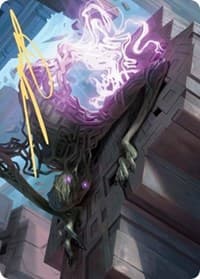 Skyclave Shade Art Card (Gold-Stamped Signature) - Art Series: Zendikar Rising - Magic: The Gathering card