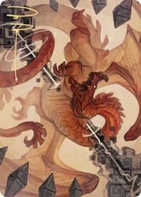 Soul Shatter Art Card (Gold-Stamped Signature) - Art Series: Zendikar Rising - Magic: The Gathering card