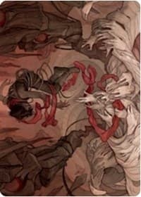 Thwart the Grave Art Card - Art Series: Zendikar Rising - Magic: The Gathering card