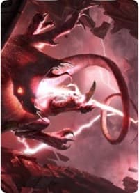 Thundering Rebuke Art Card - Art Series: Zendikar Rising - Magic: The Gathering card