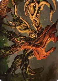 Ashaya, Soul of the Wild Art Card (Gold-Stamped Signature) - Art Series: Zendikar Rising - Magic: The Gathering card