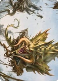 Canopy Baloth Art Card - Art Series: Zendikar Rising - Magic: The Gathering card