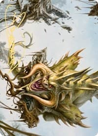 Canopy Baloth Art Card (Gold-Stamped Signature) - Art Series: Zendikar Rising - Magic: The Gathering card