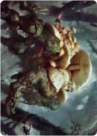 Swarm Shambler Art Card - Art Series: Zendikar Rising - Magic: The Gathering card