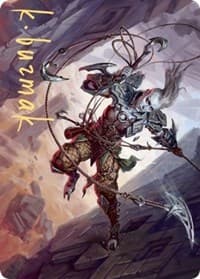 Akiri, Fearless Voyager Art Card (Gold-Stamped Signature) - Art Series: Zendikar Rising - Magic: The Gathering card