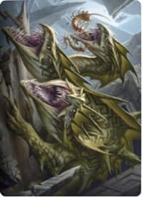 Grakmaw, Skyclave Ravager Art Card - Art Series: Zendikar Rising - Magic: The Gathering card