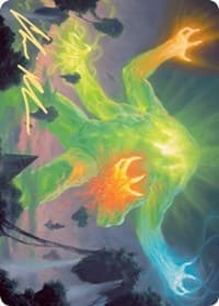 Omnath, Locus of Creation Art Card (Gold-Stamped Signature) - Art Series: Zendikar Rising - Magic: The Gathering card