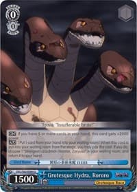 Grotesque Hydra, Rororo - Nazarick: Tomb of the Undead - Weiss Schwarz card