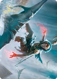 Umara Mystic Art Card (Gold-Stamped Signature) - Art Series: Zendikar Rising - Magic: The Gathering card