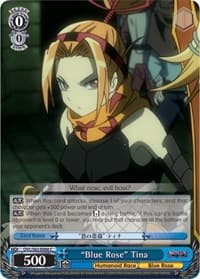 "Blue Rose" Tina - Nazarick: Tomb of the Undead - Weiss Schwarz card