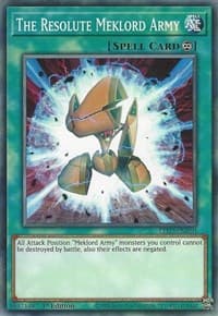 The Resolute Meklord Army - Legendary Duelists: Rage of Ra - YuGiOh card