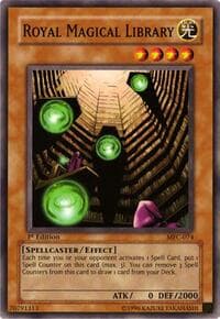 Royal Magical Library - Magician's Force - YuGiOh card