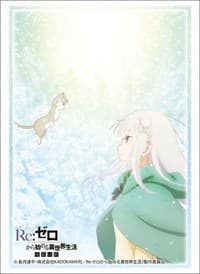 Bushiroad Sleeve Collection HG Vol.2568: Re:ZERO Hyouketsu no Kizuna - Key Visual (60-Pack) - Bushiroad Card Sleeves - Card Sleeves card