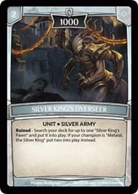 Silver King's Overseer - Argent Saga Promos - Argent Saga TCG card