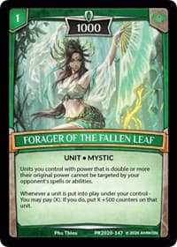Forager of the Fallen Leaf - Argent Saga Promos - Argent Saga TCG card
