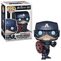 Marvel Avengers Gamerverse! Captain America - Pop! Vinyl - Funko card