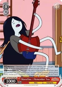 Marceline: I Remember You - Adventure Time - Weiss Schwarz card