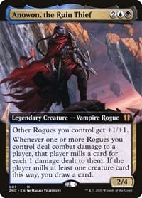 Anowon, the Ruin Thief (Extended Art) - Commander: Zendikar Rising - Magic: The Gathering card